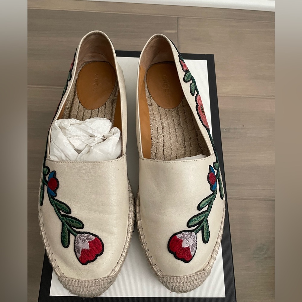 Gucci Espadrilles Size 39 - Picture 2 of 5